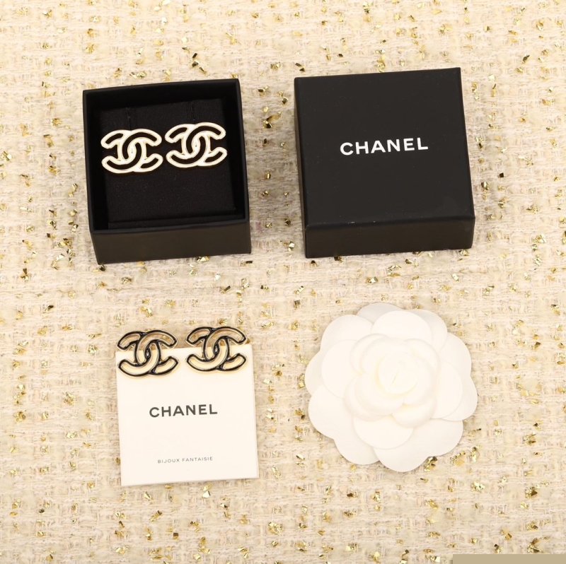 Ch*el earrings